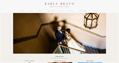 Desktop Screenshot of karlabravo.com